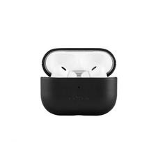 Dėklas FIXED PodsLeather Apple AirPods Pro (2nd generation) juoda