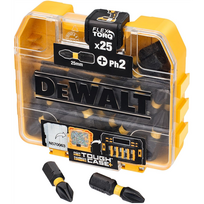 Atsuktuvų antgalių rinkinys DEWALT DT70555T-QZ 25 vnt PH2 25mm mažoje dėžutėje