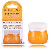 Biovene Sos-Repair Creamy! Sweet Honey Lip Butter Balm sviestinis balzamas sausoms lūpoms - 8 g.