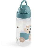 Done by Deer gertuvė su šiaudeliu Tiny Farm, 350ml, mėlyna