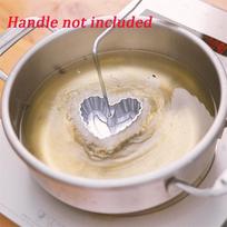 1pc Aluminum Swedish Rosette Iron Maker Waffle Timbale Molds Funnel Cake Ring Maker Cookie Bake Mold Bunuelos Mold Kitchen Tools