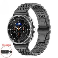 Metal Strap For Samsung Galaxy Watch 8 40/44mm 8 Classic 46mm Stainless steel Bracelet Wristband Business For Galaxy Watch Ultra 2024/2025 47mm Band Galaxy Watch 8 40mm/44mm juoda