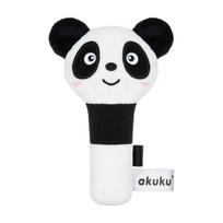 Akuku minkštas pliušinis žaisliukas/ barškutis Panda, A0706