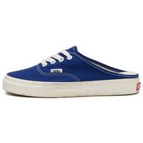 Vans Authentic serijos drobės mulės slip-on laisvalaikio žemi teniso bateliai unisex sportbačiai Balti Mėlyni VN0A54F72BK 36