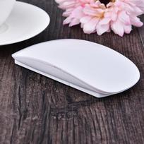Ergonomiška USB belaidė plona pelė su lietimo ratuku Magic Mice 2.4G 800/1000/1200 DPI optinė mini pelė Apple nešiojamam kompiuteriui, stacionariam kompiuteriui