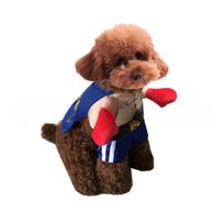 Big Tong, The Boxer, Transforms Into A Boxing Champion In A Dog Costume, A Standing Dog Costume, A Cat Costume, and A Funny Pet Costume XS mėlyna