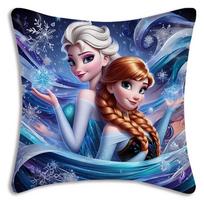 Pagalvės užvalkalai Animacinis filmas Ledinė princesė Elsa Sofa Dekoriniai Namų Spausdinti Mielas Pagalvės užvalkalas 40cmx40cm