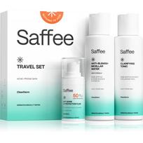 Saffee ClearDerm Travel Set kelioninis rinkinys probleminei odai