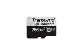 Transcend SD microSD Card 256GB SDXC USD350 with adapter