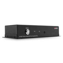 Lindy 2 Port Dual Head DisplayPort 1.2, KVM Switch