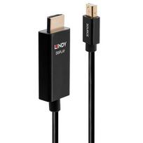 Lindy Mini DisplayPort to HDMI Adapter Cable with HDR 2m