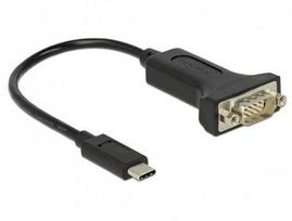 Delock USB Type-C Adapter  1 x Serial DB9 RS-232