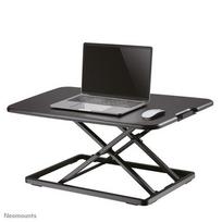 NeoMounts Desk writing surface, adjustable height, foldable, maximum weight 8kg, suitable for sitting or standing