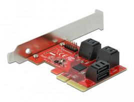 Delock PCI Express x4 Card 6 Port SATA Low Profile