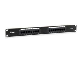 Equip 19" Patch Panel 16x RJ45 Cat5e UTP 1U 100MHz RAL9005