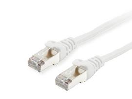 Equip Cat6 patch cable S/FTP 2xRJ45 7.50m white LSZH polybag