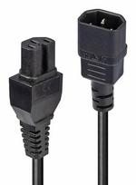 Lindy IEC Network Cable with C15 Hot Condition 2m