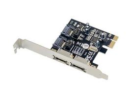 Conceptronic SATA PCIe Card 2-Port 2x eSATA/2x SATA 6Gbps