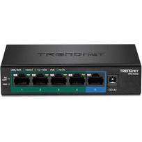TRENDNET Switch 5-Port Gbit PoE+ 32W Metal