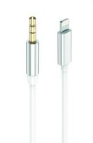 2GO AUX/MP3 audio cable for Lightning devices 100cm white