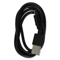 2GO USB charging/data cable Micro-USB 1m PET-B black