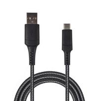 2GO Xtreme USB Charging/Data Cable USB Type C 3.1 1m black