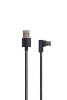 2GO USB charging/data cable "Deluxe" for Micro-USB 1m sw