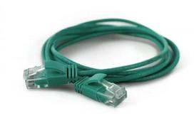 Wantec UTP CAT6a patch cable, diameter = 2.8mm, length = 3.00m, green