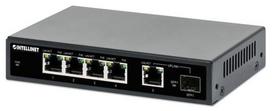 Intellinet 5-Port Gigabit PoE+ Switch with 1 SFP