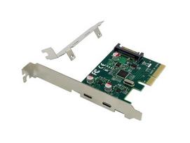 Conceptronic PCIe Card 2-Port 2xUSB-C3.2 10Gbps