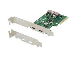 Conceptronic PCIe Card 2-Port 2xUSB-C3.2/USB Self-Verification. 10Gbps