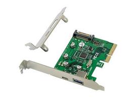 Conceptronic PCIe Card 2-Port USB-C/USB-A 3.2 10Gbps