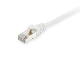 Equip Cat6 patch cable, 60x S/FTP, 2xRJ45, 0.50m, white, LSZH