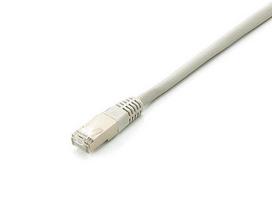 Equip Cat6A patch cable, 10x S/FTP, 2xRJ45, 0.50m, gray, flat