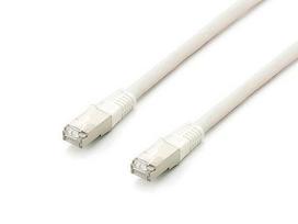Equip Cat6A patch cable, 10x S/FTP, 2xRJ45, 2.00m, white