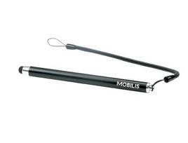 Mobilis Pack of 10 Black capacitive stylus Matte Black + spiral cord