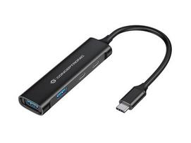 Conceptronic 4-Port Hub USB-C 3.2 Gen 1 - 2x A3.0/2x C o. Netz. sw
