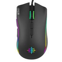 Inca Gaming Mouse RGB / 6400 DPI / 7 Buttons / USB 1.60m black retail