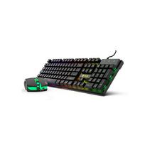 Inca Gaming mouse + keyboard RGB / 3200 DPI / 6 keys / 1.50m black, retail