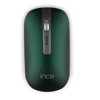Inca Wireless Mouse 1600DPI/4 Buttons/2.4GHz USB-A/-C/Metallic retail