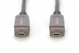 Digitus HDMI AOC Hybrid Fiber Optic Cable 4K detachable 30m short
