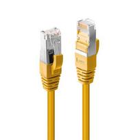 Lindy Yellow Cat6 S/FTP LSZH patch cable, 0.50m