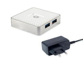 Conceptronic 4-Port USB Hub Micro-B to 4x USB 3.0, m. Net. ws