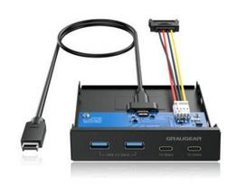 GRAUGEAR Multi Port Hub 4-in-1 USB, 2x USB-C, 2x USB-A retail