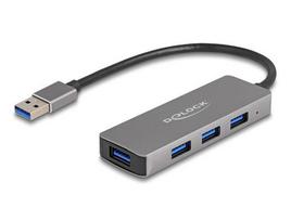 Delock 4 Port USB 3.2 Gen 1 Hub with USB Type-A Connection