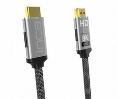 Inca HDMI cable 2.1 8K 48Gbit/s 7680x4320@120Hz 3.00m retail gray