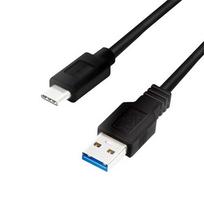 Logilink USB-C Cable 3.2 Gen1, C/M to USB-A/M, black 3 m