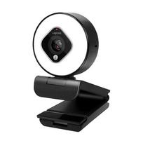 Logilink FHD Webcam 76° Dual-Micro Autofocus Ring Light Tripod
