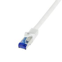 Logilink Ultraflex patch cable, Cat.6A, S/FTP, white, 1 m