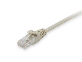 Equip Cat6A patch cable, U/UTP, 2xRJ45, 20.00m, beige, LSZH, polyethylene bag